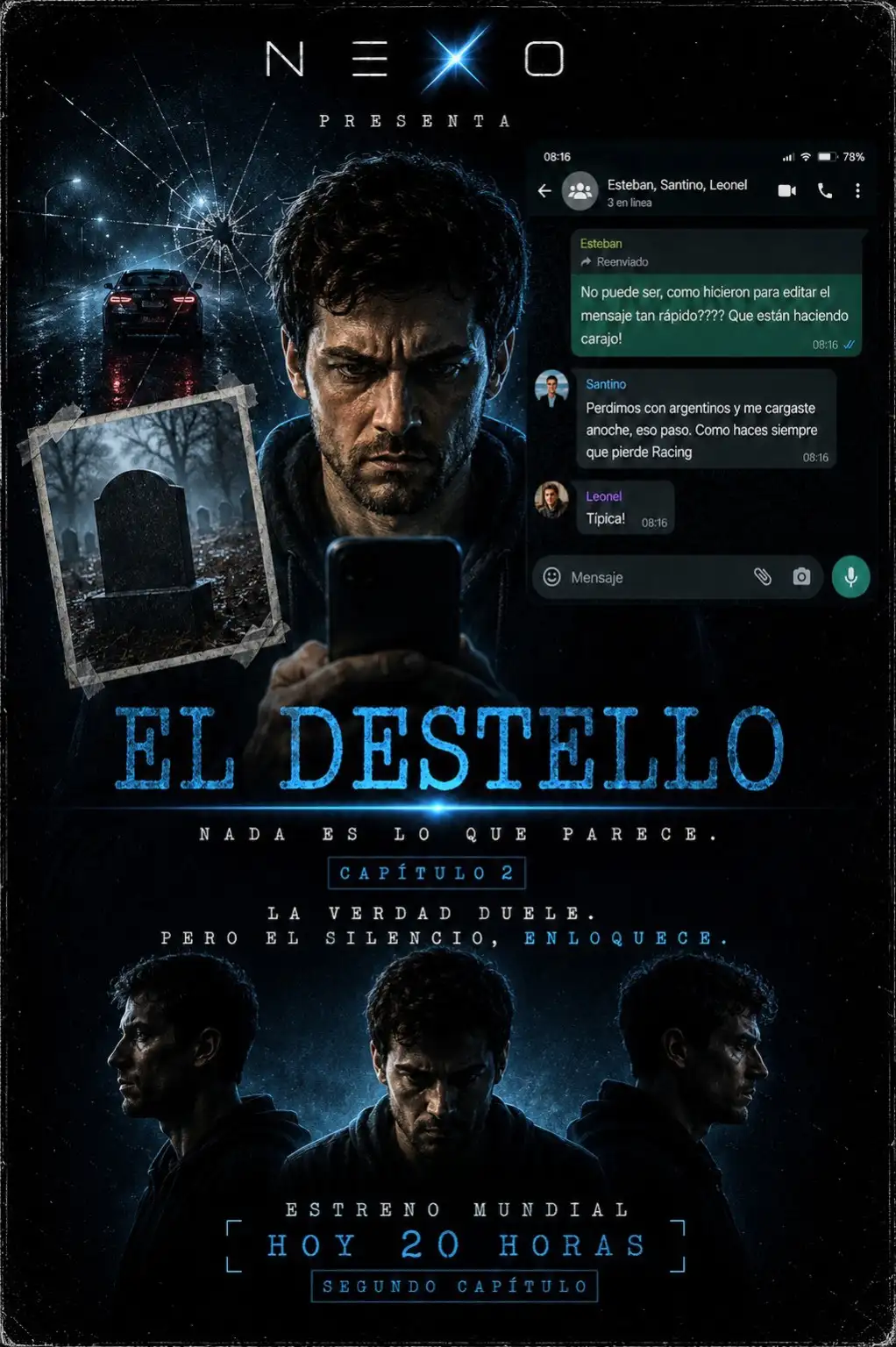 Póster oficial El Destello Capítulo 2
