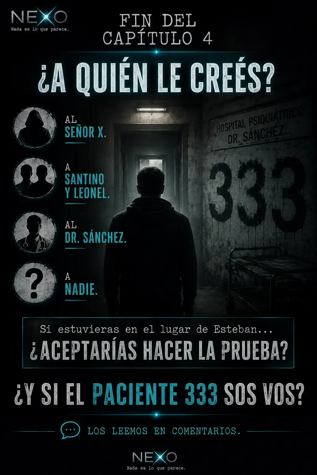 Post publicación El Destello Capítulo 4 - Paciente 333