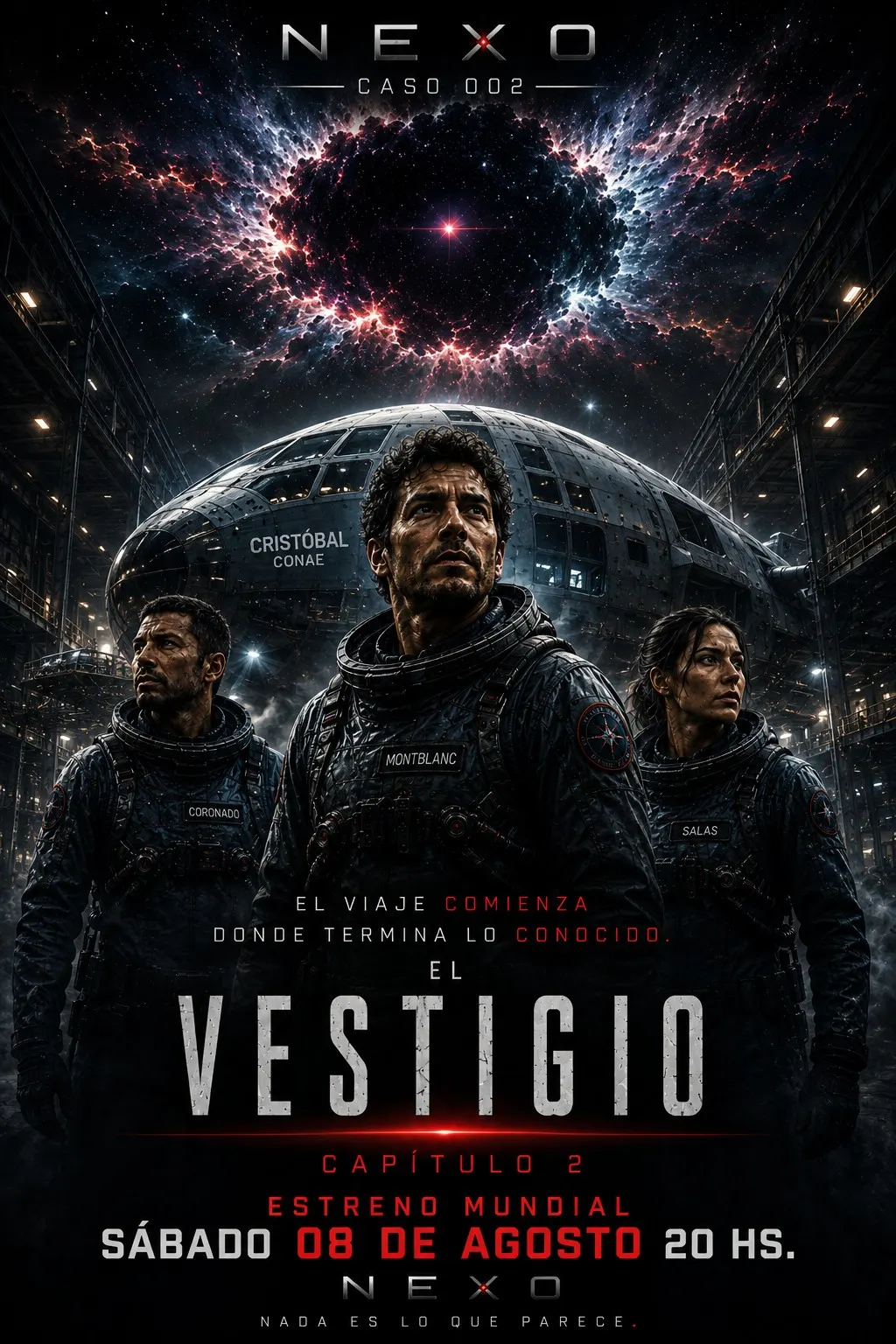 Póster oficial El Vestigio Capítulo 2