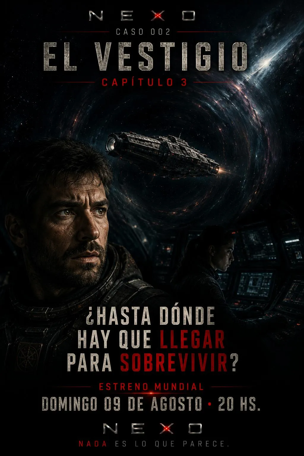 Póster oficial El Vestigio Capítulo 3