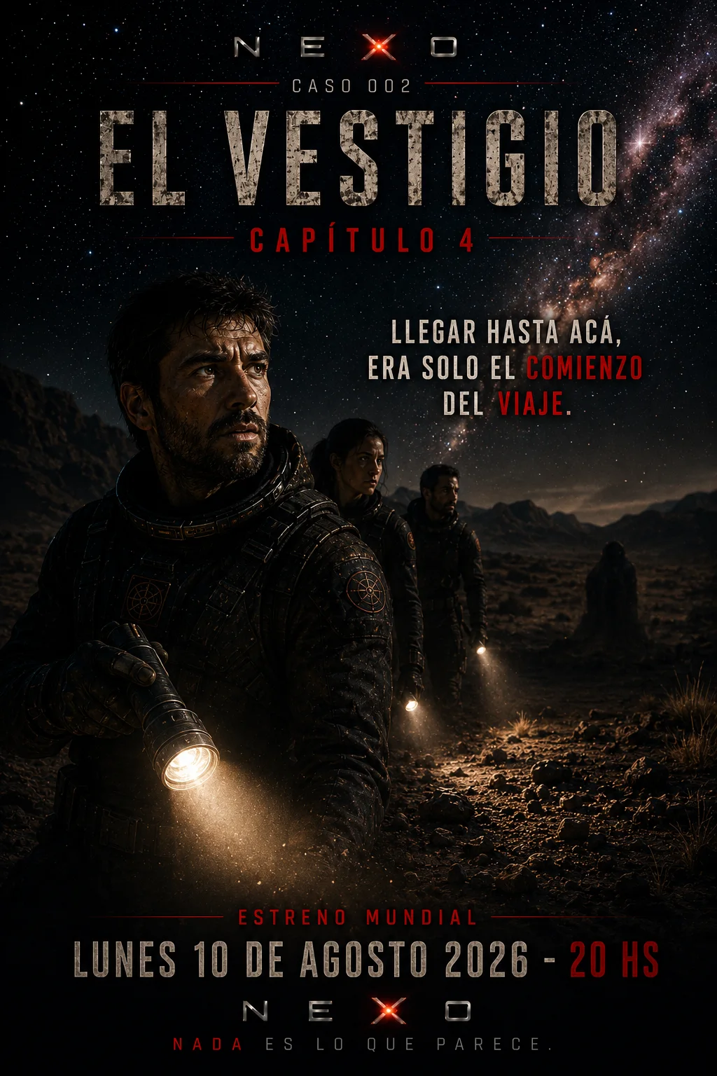 Póster oficial El Vestigio Capítulo 4