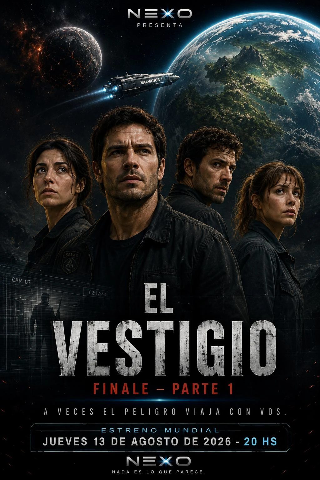 Póster oficial El Vestigio Finale Parte 1