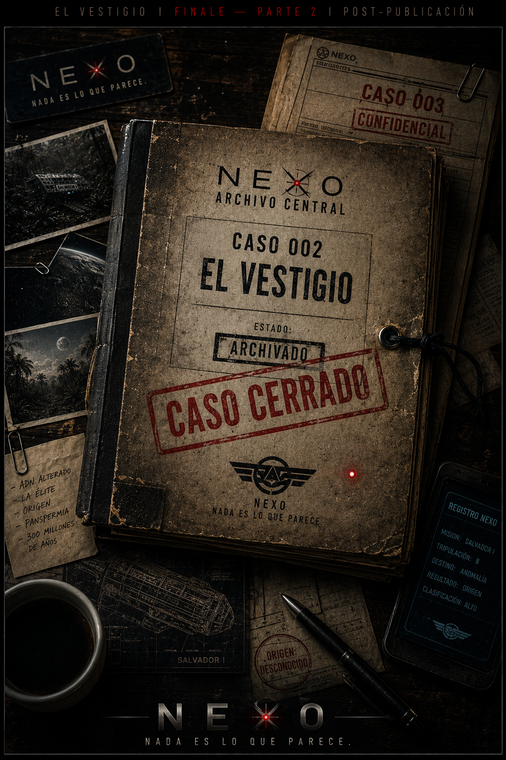 Archivo confidencial NEXO El Vestigio archivado